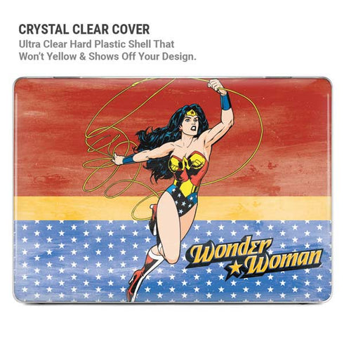 DC Comics Wonder Woman Ready to Fight MacBook Air 15in (2023-2025) Case plus Skin