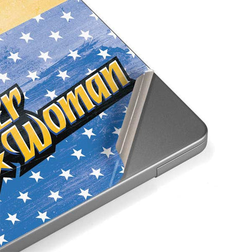 DC Comics Wonder Woman Ready to Fight MacBook Pro 14in (2021-24) Skin