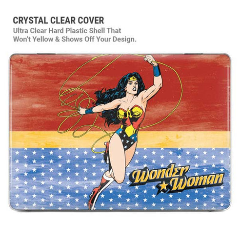 DC Comics Wonder Woman Ready to Fight MacBook Pro 16in (2021-25) Case plus Skin