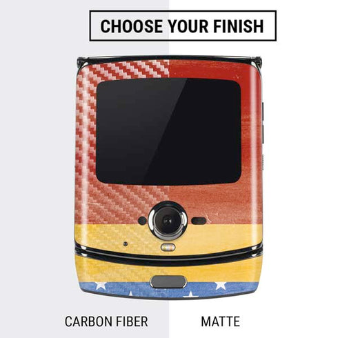 DC Comics Wonder Woman Ready to Fight Motorola RAZR Skin