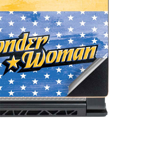 DC Comics Wonder Woman Ready to Fight MSI GS65 Stealth Laptop Skin