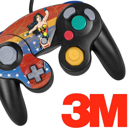 DC Comics Wonder Woman Ready to Fight Nintendo GameCube Controller Skin