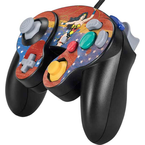 DC Comics Wonder Woman Ready to Fight Nintendo GameCube Controller Skin