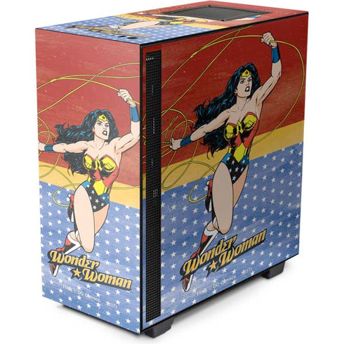 DC Comics Wonder Woman Ready to Fight NZXT H510 Compact ATX Mid-Tower Case Skin