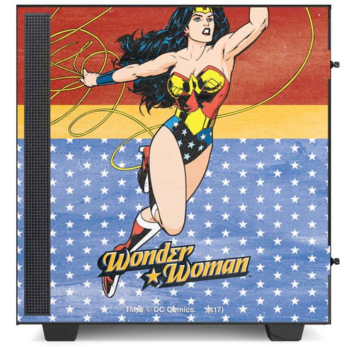 DC Comics Wonder Woman Ready to Fight NZXT H510 Compact ATX Mid-Tower Case Skin
