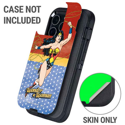 DC Comics Wonder Woman Ready to Fight Otterbox Defender iPhone Skin
