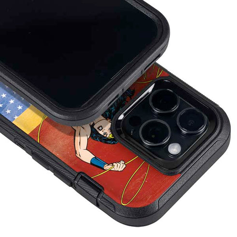 DC Comics Wonder Woman Ready to Fight Otterbox Defender iPhone Skin