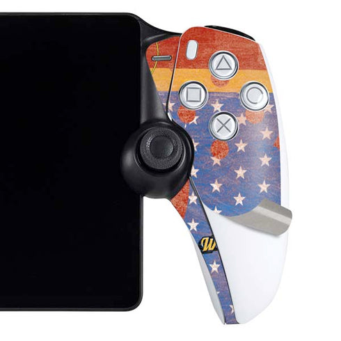 DC Comics Wonder Woman Ready to Fight PlayStation Portal Remote Player Skin