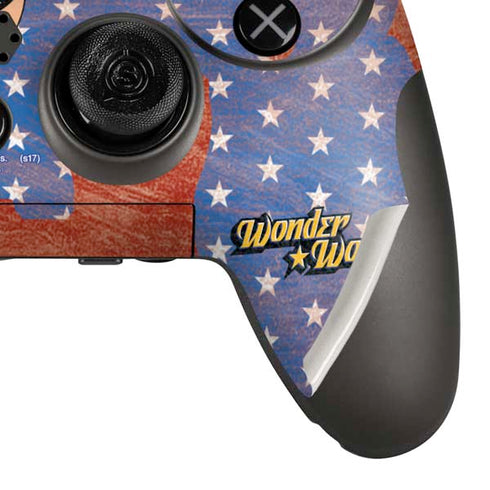 DC Comics Wonder Woman Ready to Fight PlayStation Scuf Vantage 2 Controller Skin