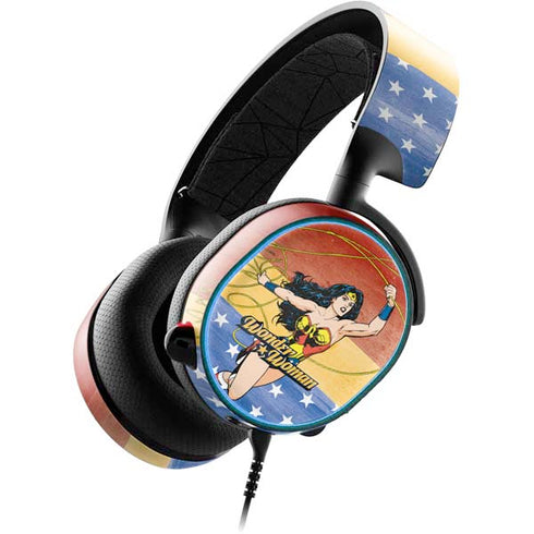DC Comics Wonder Woman Ready to Fight SteelSeries Arctis 3 Skin