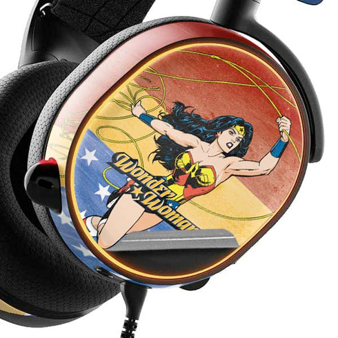 DC Comics Wonder Woman Ready to Fight SteelSeries Arctis 3 Skin