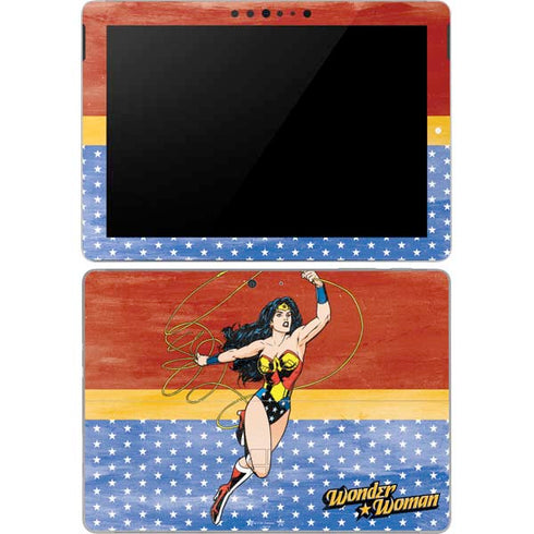 DC Comics Wonder Woman Ready to Fight Surface Go Skin