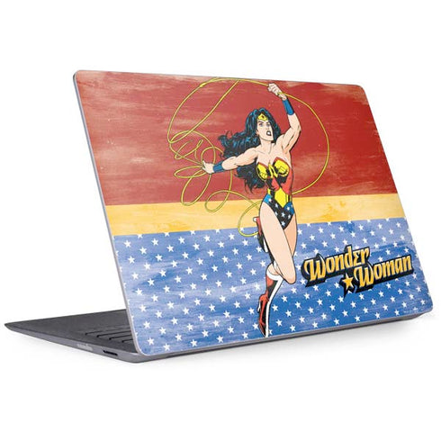 DC Comics Wonder Woman Ready to Fight Surface Laptop 2 Skin