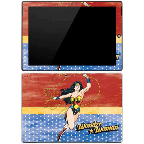 DC Comics Wonder Woman Ready to Fight Surface Pro 3 Skin