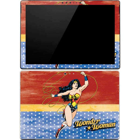 DC Comics Wonder Woman Ready to Fight Surface Pro 4 Skin