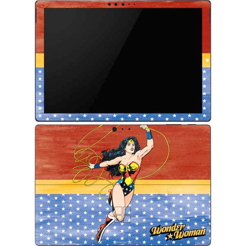 DC Comics Wonder Woman Ready to Fight Surface Pro 6 Skin