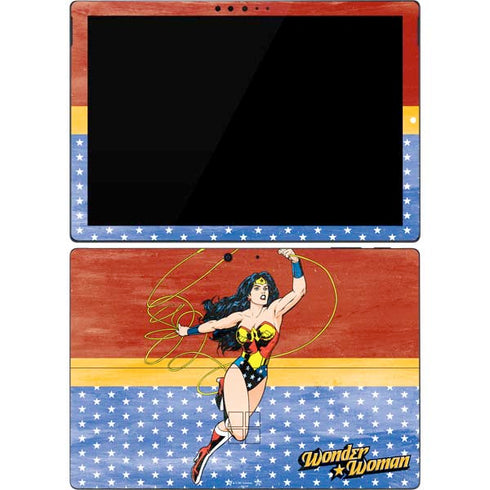DC Comics Wonder Woman Ready to Fight Surface Pro 7 Skin