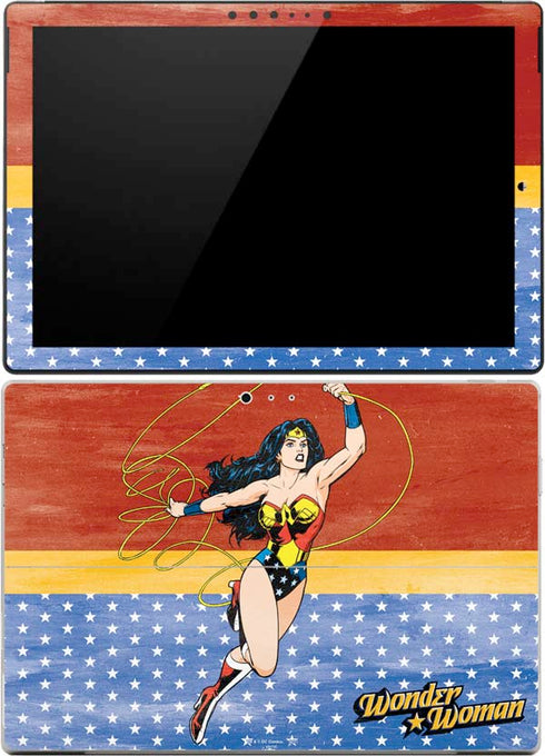 DC Comics Wonder Woman Ready to Fight Surface Pro (2017) Skin