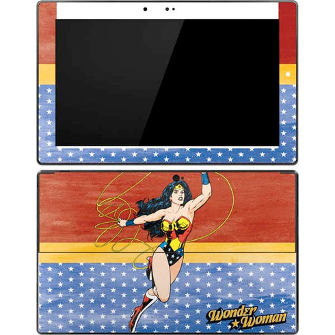 DC Comics Wonder Woman Ready to Fight Surface Pro Tablet Skin