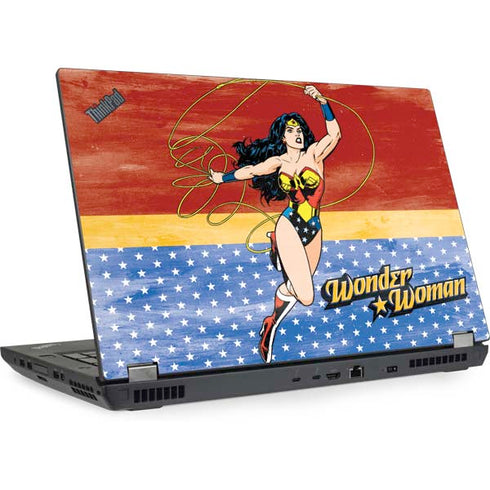 DC Comics Wonder Woman Ready to Fight Lenovo ThinkPad Skin
