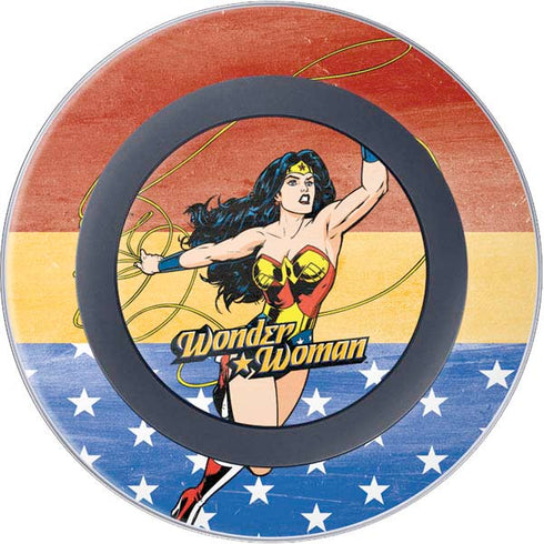 DC Comics Wonder Woman Ready to Fight Wireless Charger Skin