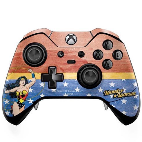 DC Comics Wonder Woman Ready to Fight Xbox One Elite Controller Skin