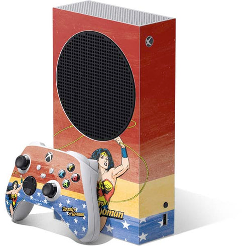 DC Comics Wonder Woman Ready to Fight Xbox Series S Bundle Skin