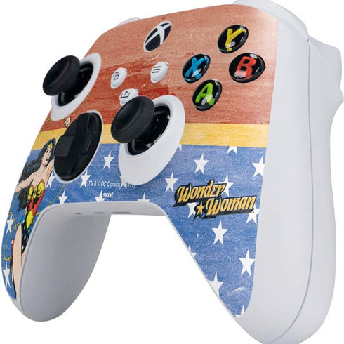 DC Comics Wonder Woman Ready to Fight Xbox Series S Controller Skin