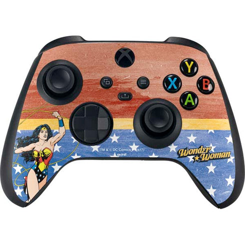 DC Comics Wonder Woman Ready to Fight Xbox Series X Controller Skin