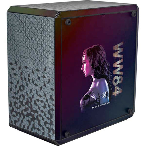 Wonder Woman 1984 (2020) Side Profile Cooler Master MasterBox Q300L Mini Tower Skin