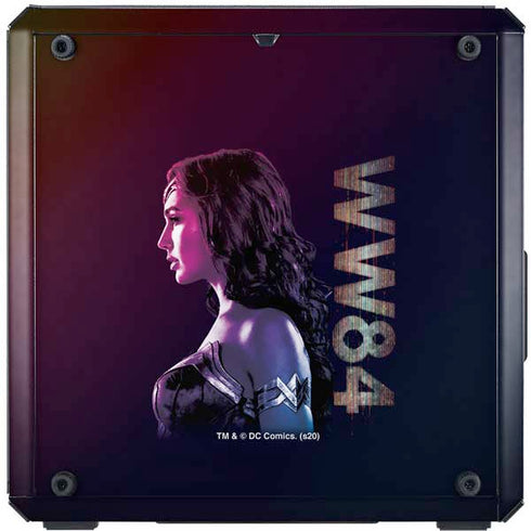 Wonder Woman 1984 (2020) Side Profile Cooler Master MasterBox Q300L Mini Tower Skin