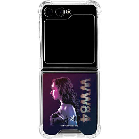 Wonder Woman 1984 (2020) Side Profile Galaxy Z Flip5 5G Clear Case