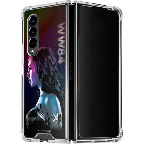 Wonder Woman 1984 (2020) Side Profile Galaxy Z Fold4 5G Clear Case
