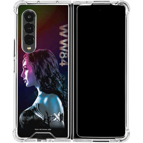Wonder Woman 1984 (2020) Side Profile Galaxy Z Fold4 5G Clear Case