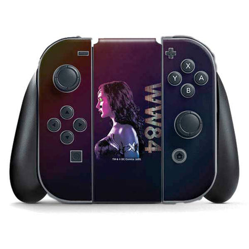Wonder Woman 1984 (2020) Side Profile Nintendo Switch (2017-2021) Joy-Con Controller Skin