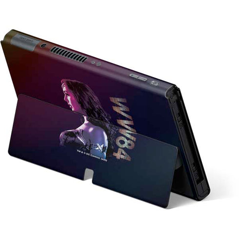 Wonder Woman 1984 (2020) Side Profile Nintendo Switch OLED (2021) Skin