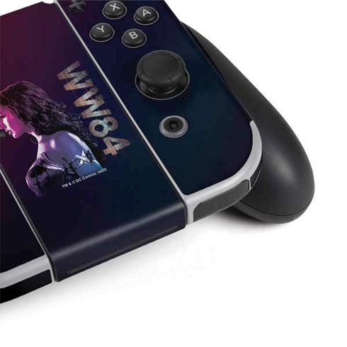 Wonder Woman 1984 (2020) Side Profile Nintendo Switch OLED (2021) Skin