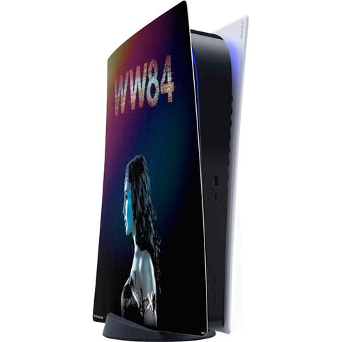 Wonder Woman 1984 (2020) Side Profile PS5 Digital Edition Console Skin