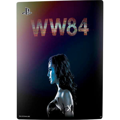 Wonder Woman 1984 (2020) Side Profile PS5 Digital Edition Console Skin