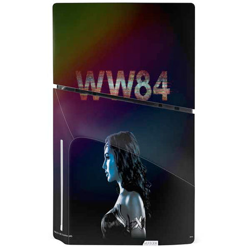 Wonder Woman 1984 (2020) Side Profile PS5 Slim Disk Bundle Skin