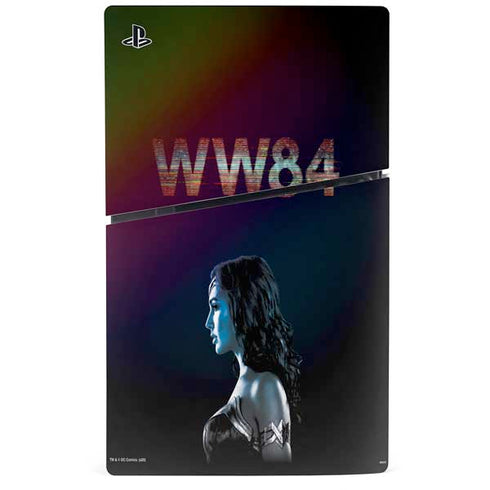 Wonder Woman 1984 (2020) Side Profile PS5 Slim Disk Console Skin