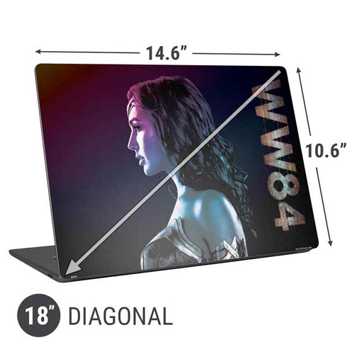 Wonder Woman 1984 (2020) Side Profile Universal Laptop 18in (14.6 x 10.6in) Skin