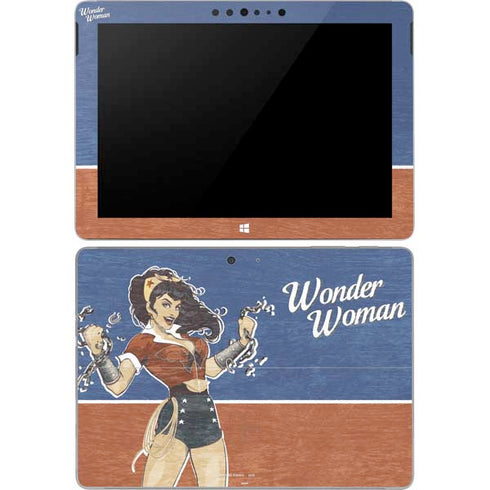 DC Comics Bombshells Wonder Woman Bombshell Surface Go Skin