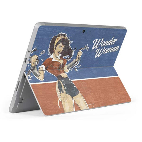 DC Comics Bombshells Wonder Woman Bombshell Surface Go Skin