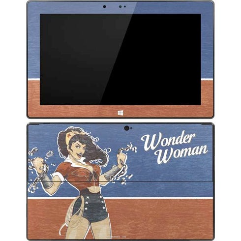 DC Comics Bombshells Wonder Woman Bombshell Surface Pro Tablet Skin