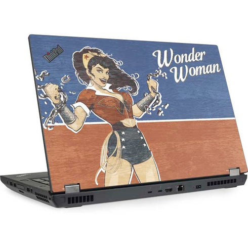 DC Comics Bombshells Wonder Woman Bombshell Lenovo ThinkPad Skin