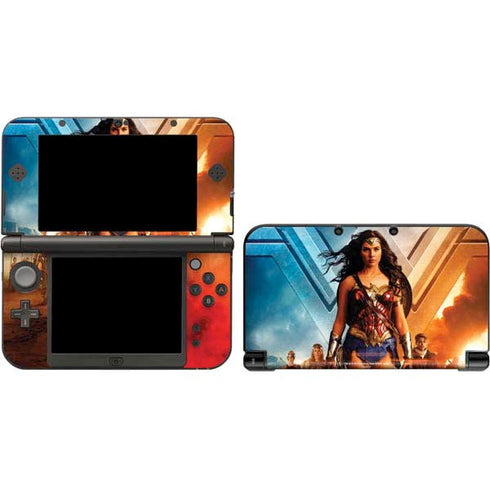 DC Comics Wonder Woman Main characters Poster 3DS XL 2015 Skin