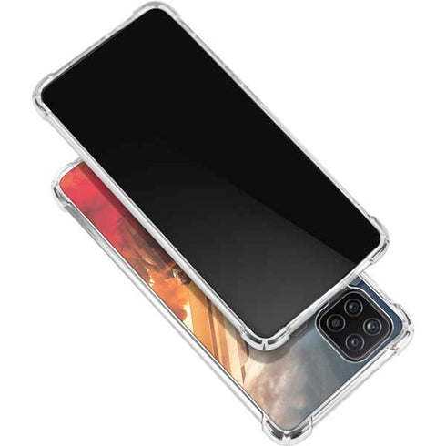 DC Comics Wonder Woman Main characters Poster Galaxy A12 Clear Case