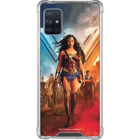 DC Comics Wonder Woman Main characters Poster Galaxy A51 5G Clear Case