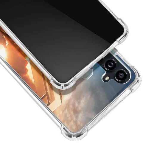 DC Comics Wonder Woman Main characters Poster Galaxy A54 5G Clear Case